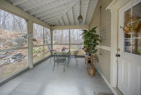 Screened In Porch Setup